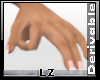 Lz*Slender hands nails