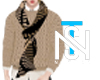 NS|  Keki Black Scarf