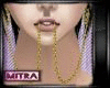 ! Chained LipsEar Gold F