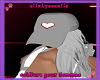 WE! cap grey & heart
