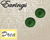 -Earrings- Pearl Green