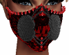 Red/Black Punk Mask