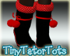 Red Polka Dot Boots