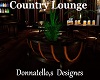 country lounge table