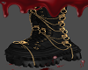 Blk w/gold Stompers
