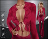 [J] Merlot Ruffle Top