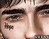 Asteri Face Tattoo