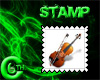 6C Violin Stamp
