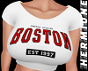 Boston white tshirt