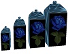 blue canisters
