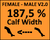 Calf scaler 187,5% V2.0