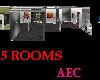 5 room apartment AEC