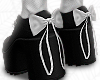coquette bow shoes