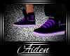 Purple monster shoe