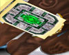 Left middle Finger Green