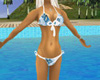 summer blue fun bikini