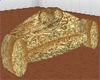 GL- 6 pose gold couch