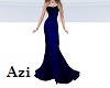 Blue Fishtail Gown