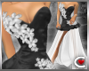 *SC-BlancNoir Fleur Gown