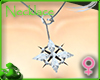 Necklace-Silver/Diamond
