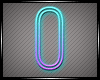 Neon Letter O