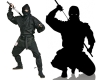 [ML]Ninja silhouette