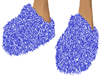 m slippers blue