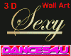3D Sexy   Wall Deco