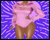 Pink Hoodie Jumpsuit