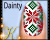 Holly Christmas Nails