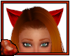 *C Kitty Ears Red