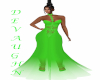 MAAM LIME GREEN GOWN