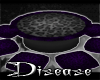 -DD- Purple Round Table