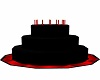 Red & Black Bday Cake