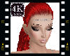 4K Hair For Hat Red