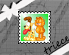 {T} Garfield&Odie stamp