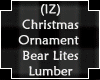 IZ Ornament Bear Lights