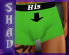 {SP}His Green Boxers