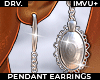 ! DRV. earrings pendant