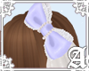 Dolly Cat Bow~ Lavender