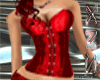 (snx) corset mini red