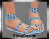 !! Summer Sandals Blue