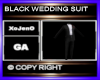 BLACK WEDDING SUIT