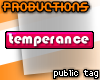 pro. pTag temperance