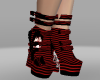 emo red shoes