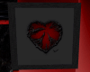 black heart painting!