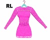 RL Pink Lace Dress set