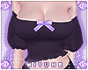 ♡ cute dark lilac top