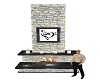 LC B&W Fire Place
