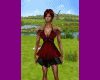 robe noir et rouge